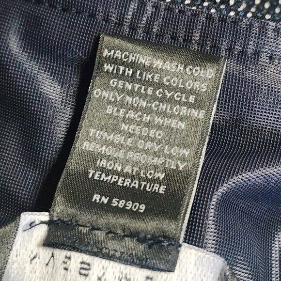 INVESTMENTS II Blue White Pull On Pants with Zip Pockets Womens Plus Size 20WS - Picture 4 of 5